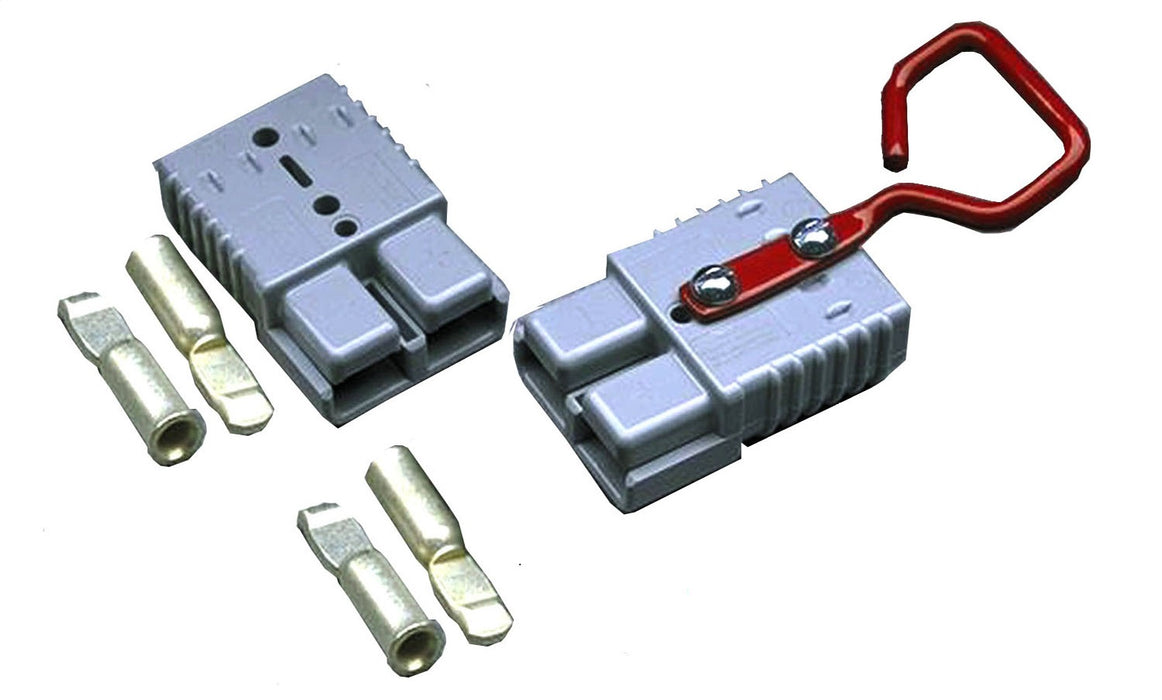 Taylor Cable 21518 Power Plug Kit; Incl. Handle and 4 Terminals; 4-2 Gauge; 175 Amp Rating; Gray; - Truck Part Superstore