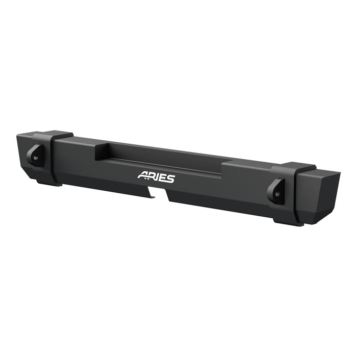 ARIES 2157001 TrailCrusher Jeep Wrangler TJ Steel Rear Bumper, 9.5K for Select Jeep Wrangler