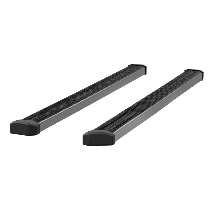 ARIES 216088 SlimGrip 5" x 88" Black Aluminum Running Boards (No Brackets) for Select Ford F-250