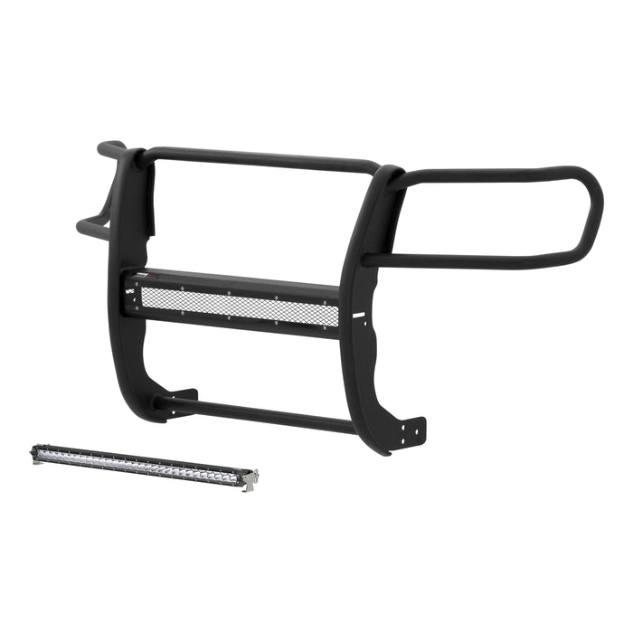 ARIES 2170001 Pro Series Black Steel Grille Guard with Light Bar, Select Toyota Tacoma for Select Toyota Tacoma