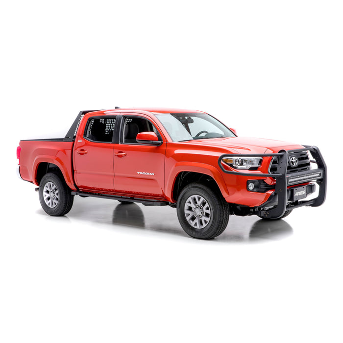 ARIES 2170006 Pro Series Black Steel Grille Guard with Light Bar, Select Toyota Tacoma for Select Toyota Tacoma
