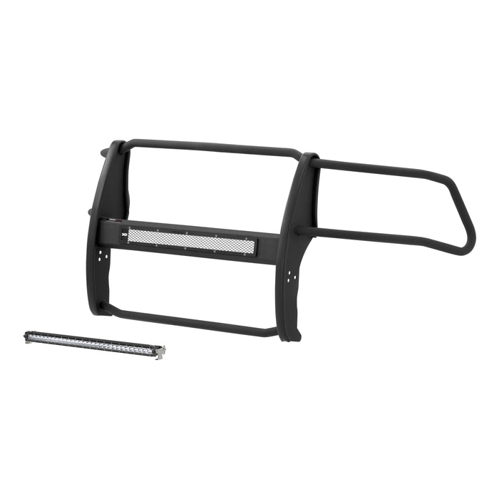 ARIES 2170026 Pro Series Black Steel Grille Guard with Light Bar, Select Dodge, Ram 2500, 3500 for Select Ram 2500