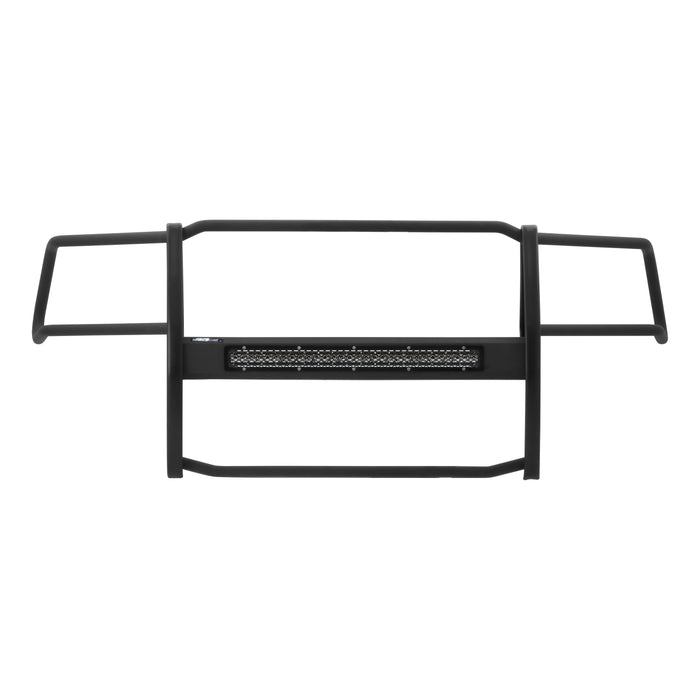 ARIES 2170026 Pro Series Black Steel Grille Guard with Light Bar, Select Dodge, Ram 2500, 3500 for Select Ram 2500