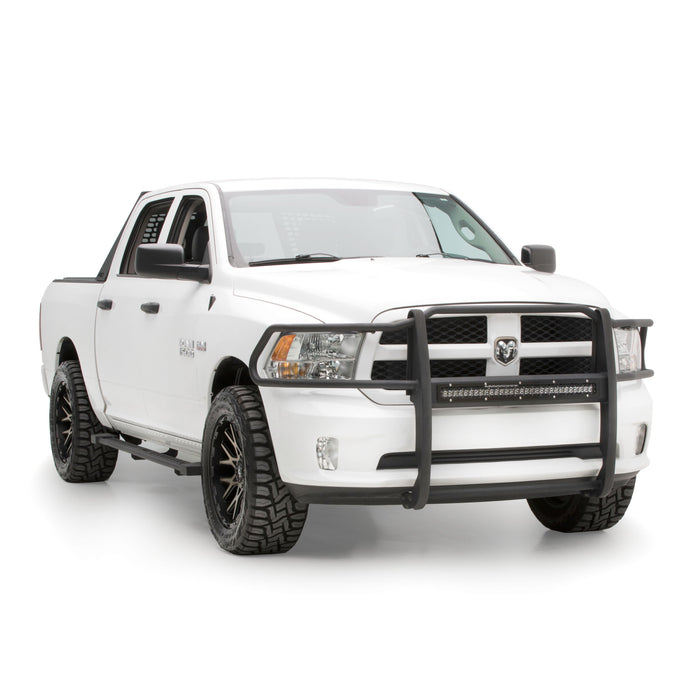 ARIES 2170026 Pro Series Black Steel Grille Guard with Light Bar, Select Dodge, Ram 2500, 3500 for Select Ram 2500