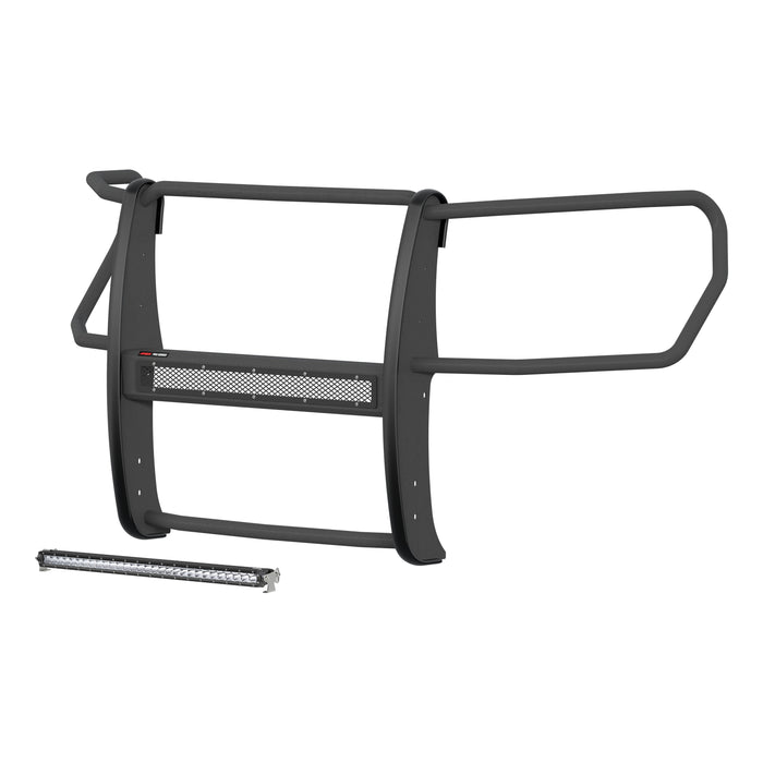 ARIES 2170035 Pro Series Black Steel Grille Guard with Light Bar, Select Chevy Silverado 1500 for Select Chevrolet Silverado 1500