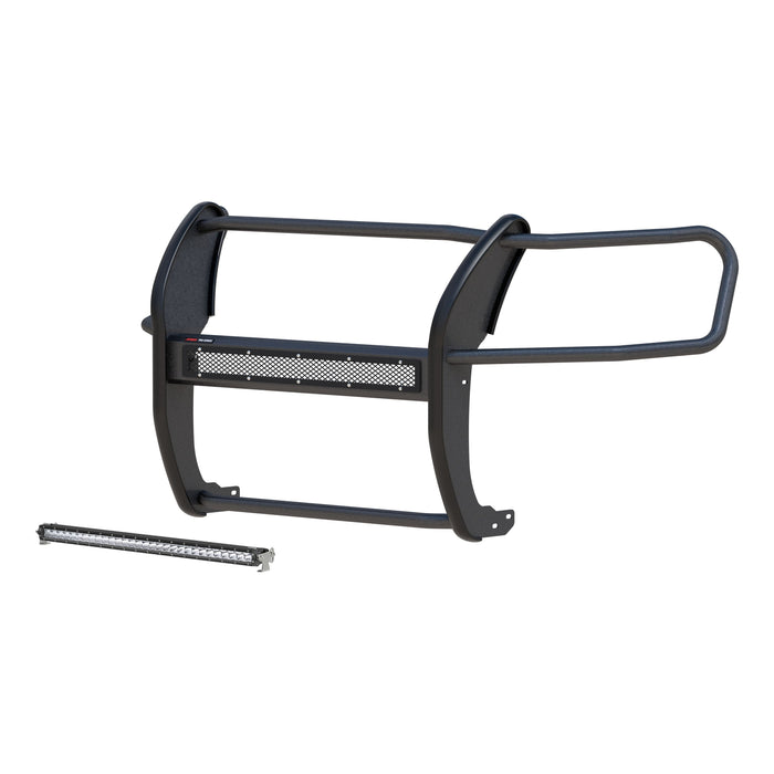 ARIES 2170037 Pro Series Black Steel Grille Guard with Light Bar, Select Ford Ranger for Select Ford Ranger