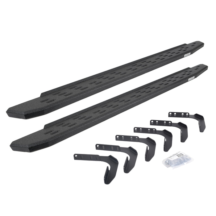 Go Rhino 69617680T RB30 Running Boards with Mounting Bracket Kit - Truck Part Superstore