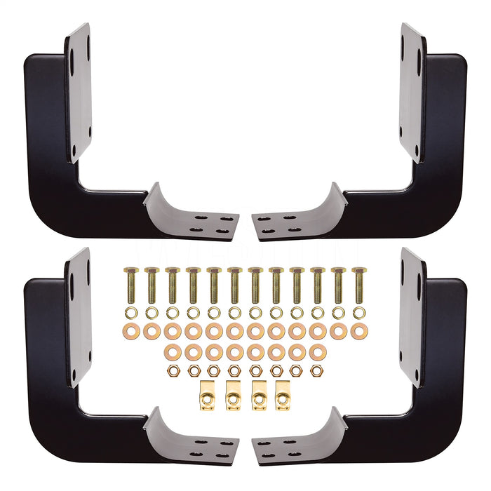 Westin 22-1035 Premier Oval Nerf Step Bar Mount Kit; For Super Cab/Crew Cab And Regular Cab; - Truck Part Superstore