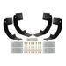 Westin 22-1045 Premier Oval Nerf Step Bar Mount Kit; For Super Cab; - Truck Part Superstore