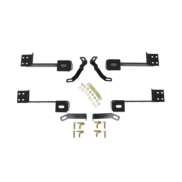 Westin 22-1065 Premier Oval Nerf Step Bar Mount Kit; - Truck Part Superstore