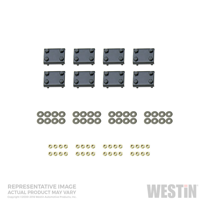 Westin 22-1165 Premier Oval Nerf Step Bar Mount Kit; - Truck Part Superstore