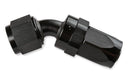 Mr Gasket 224506-BL Swivel Hose End; 45 Degree; -6 AN; Adjustable; Anodized Black; - Truck Part Superstore