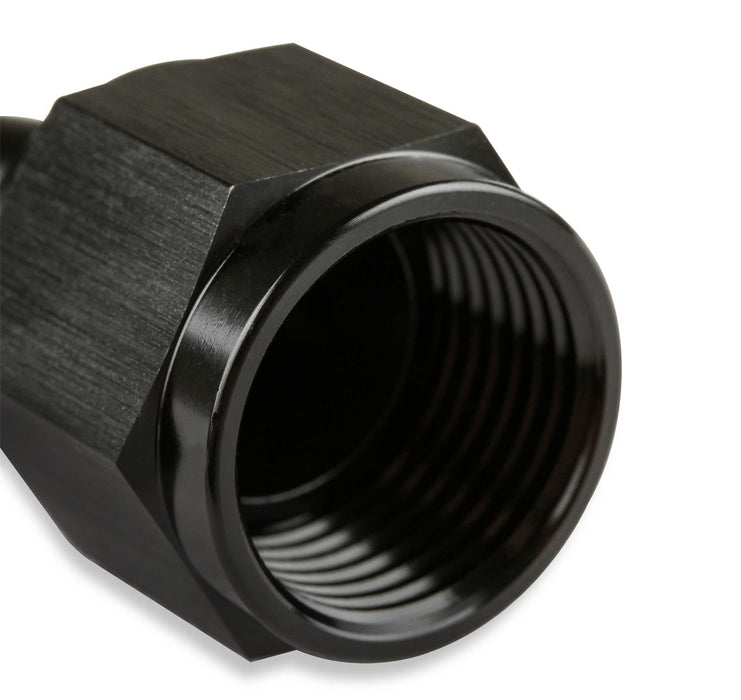 Mr Gasket 224506-BL Swivel Hose End; 45 Degree; -6 AN; Adjustable; Anodized Black; - Truck Part Superstore