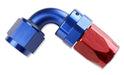 Mr Gasket 229008 Swivel Hose End; 90 Degree; -8 AN; Adjustable; Anodized Red and Blue; - Truck Part Superstore