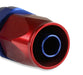 Mr Gasket 229008 Swivel Hose End; 90 Degree; -8 AN; Adjustable; Anodized Red and Blue; - Truck Part Superstore