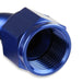 Mr Gasket 229008 Swivel Hose End; 90 Degree; -8 AN; Adjustable; Anodized Red and Blue; - Truck Part Superstore