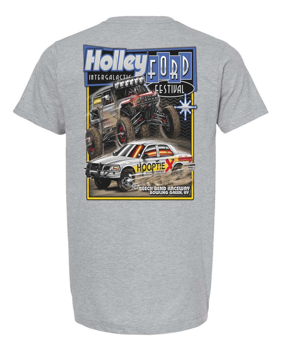 Holley 10422-2XHOL Ford Fest Off Road Shirt; Mens; XXL; Gray; - Truck Part Superstore