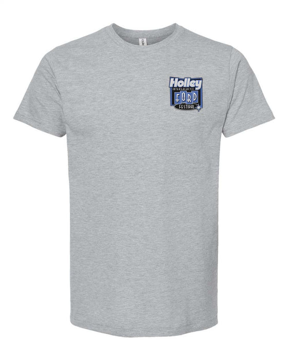 Holley 10422-LGHOL Ford Fest Off Road Shirt; Mens; Large; Gray; - Truck Part Superstore