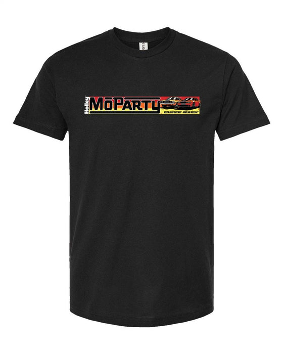 Holley 10412-2XHOL 2022 Moparty Logo Shirt; Mens; XXL; Black; - Truck Part Superstore