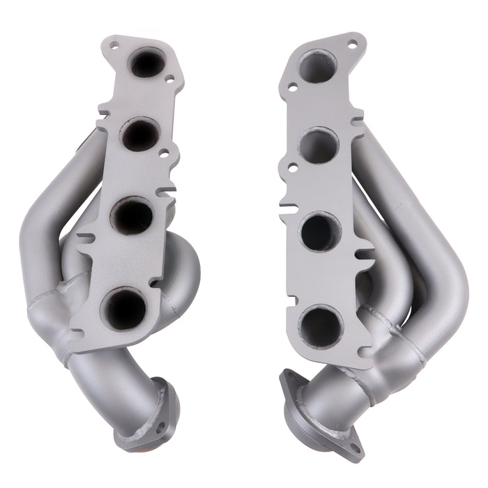 BBK Performance Parts 1943 2011-2014 FORD F150 5.0 TRUCK 1-3/4 SHORTY EXHAUST HEADERS (TITANIUM CERAMIC) - Truck Part Superstore