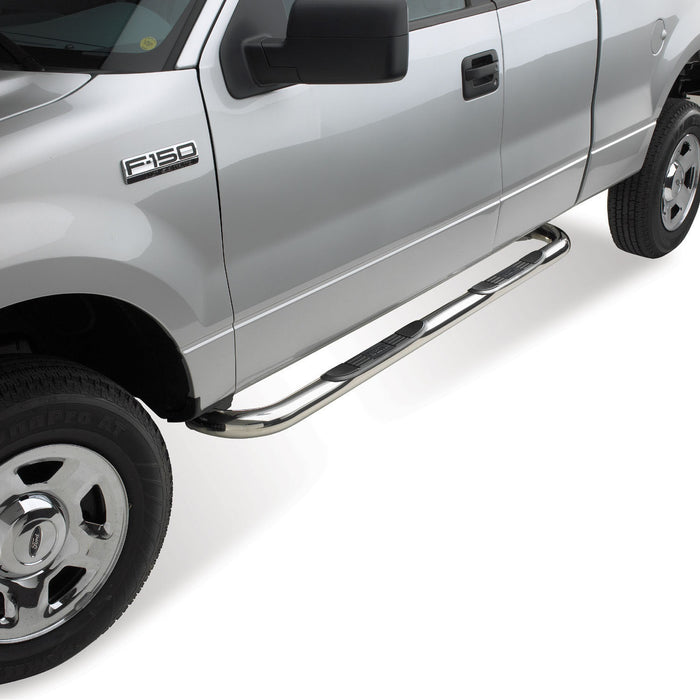 Westin 23-2340 E-Series 3 Round Nerf Step Bars - Truck Part Superstore
