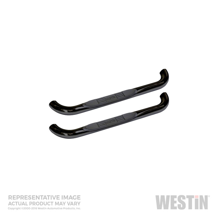 Westin 23-2855 E-Series 3 Round Nerf Step Bars - Truck Part Superstore