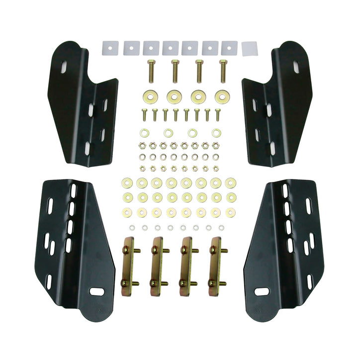 Westin 23-2885 E-Series 3 Round Nerf Step Bars - Truck Part Superstore