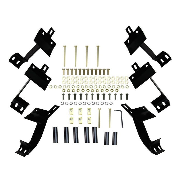 Westin 23-3045 E-Series 3 Round Nerf Step Bars - Truck Part Superstore