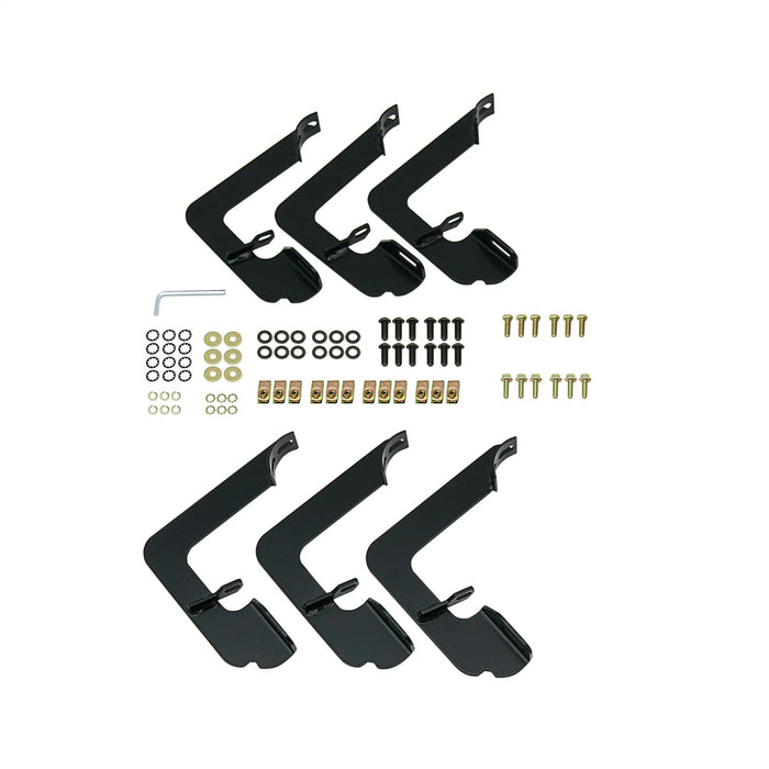 Westin 23-3710 E-Series 3 Round Nerf Step Bars - Truck Part Superstore