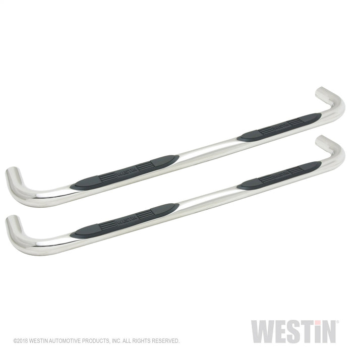Westin 23-3940 E-Series 3 Round Nerf Step Bars - Truck Part Superstore