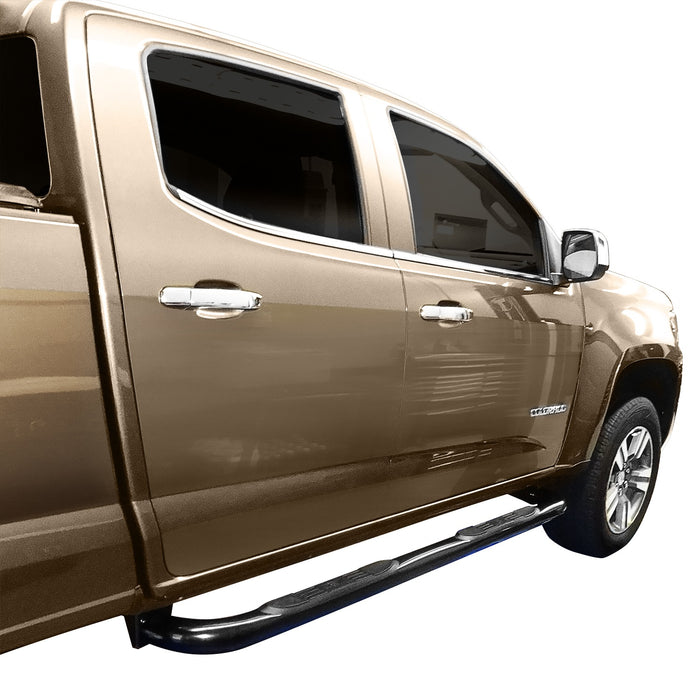 Westin 23-4005 E-Series 3 Round Nerf Step Bars - Truck Part Superstore