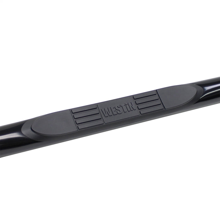 Westin 23-4025 E-Series 3 Round Nerf Step Bars; Black; Steel; Mount Kit Included; - Truck Part Superstore