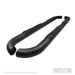 Westin 23-4065 E-Series 3 Round Nerf Step Bars; Textured Black; - Truck Part Superstore