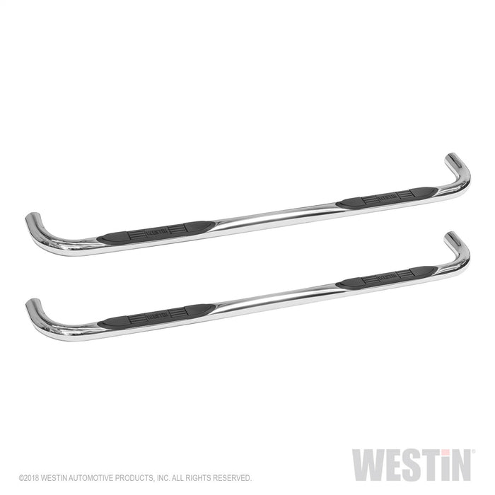 Westin 23-4080 E-Series 3 Round Nerf Step Bars - Truck Part Superstore