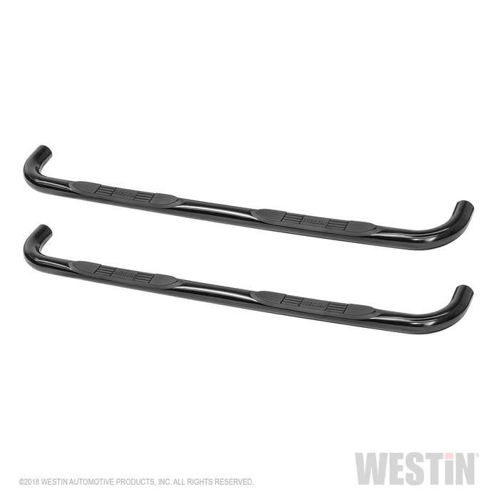 Westin 23-4085 E-Series 3 Round Nerf Step Bars - Truck Part Superstore