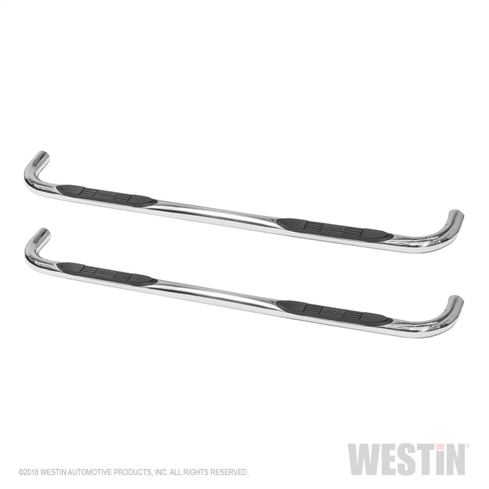 Westin 23-4090 E-Series 3 Round Nerf Step Bars - Truck Part Superstore