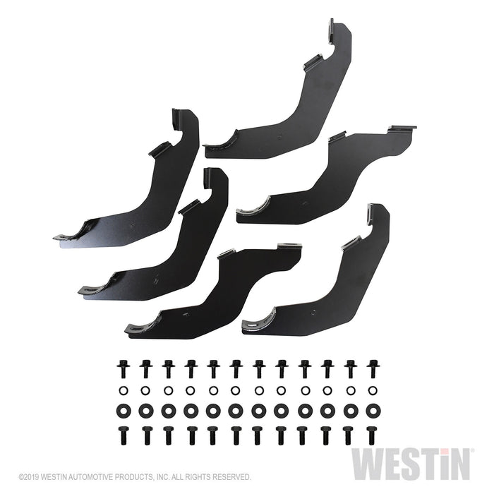 Westin 23-4150 E-Series 3 Round Nerf Step Bars - Truck Part Superstore