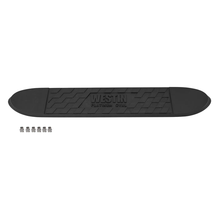 Westin 24-50024 Platinum 4 Oval Wheel to Wheel Replacement Step Pad Kit - Truck Part Superstore