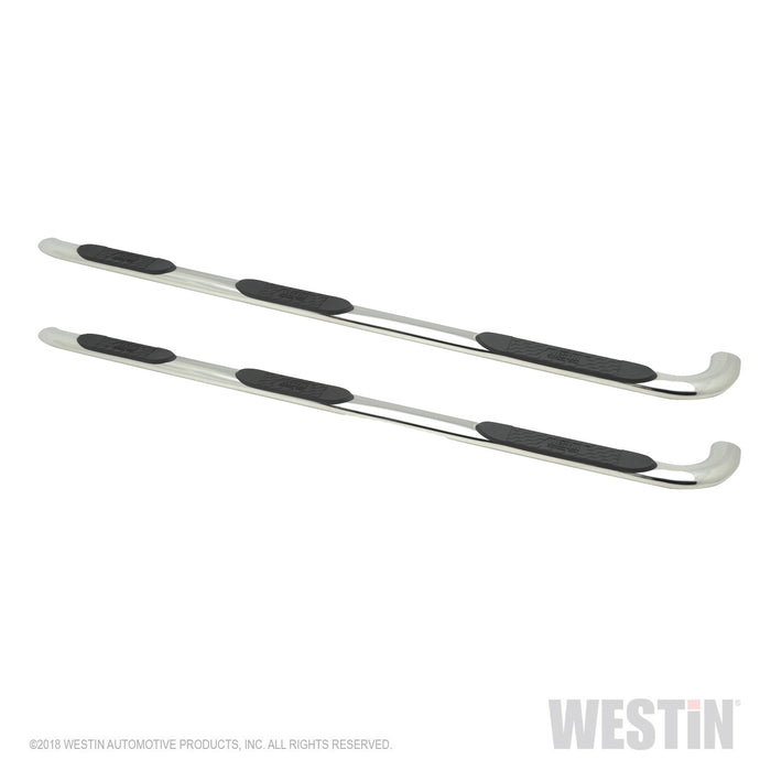 Westin 24-54330 Platinum 4 Oval Wheel To Wheel Step Bar - Truck Part Superstore