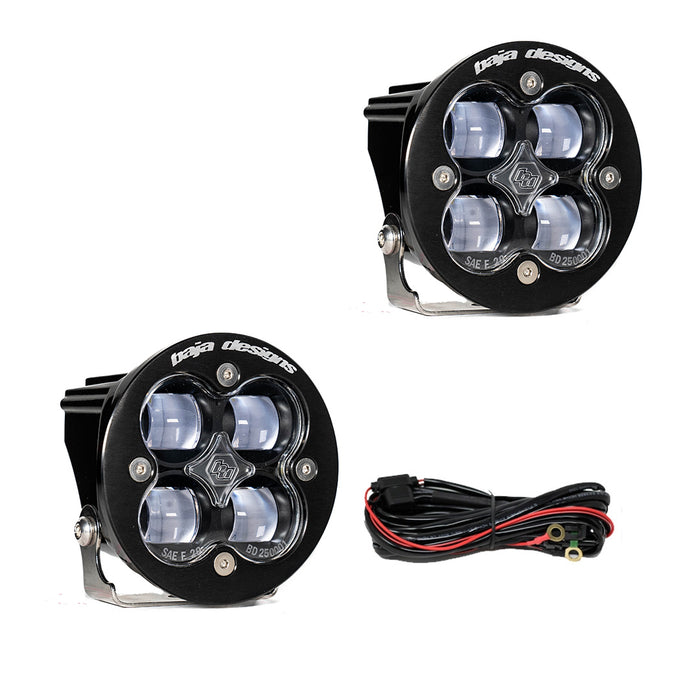 Baja Designs 247802 Squadron-R SAE Pair LED Spot Clear Baja Designs - Truck Part Superstore