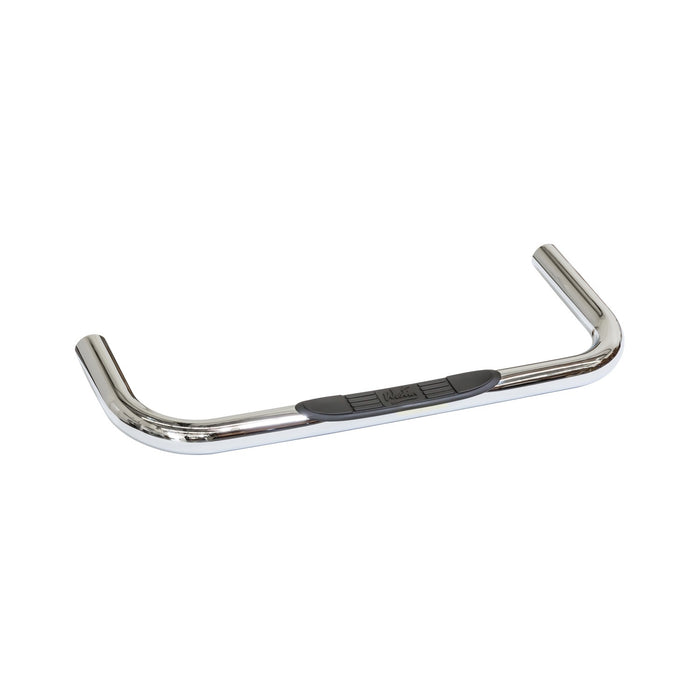 Westin 25-0530 Signature 3 Round Step Bar; Single Step Pad; Chrome; Steel; Mount Kit Included; - Truck Part Superstore