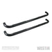 Westin 25-1025 Signature 3 Round Step Bar; Dual Step Pad; Black; Steel; Mount Kit Included; - Truck Part Superstore