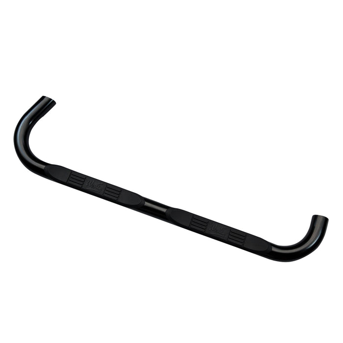 Westin 25-1135 Signature 3 Round Step Bar; Dual Step Pad; Black; Steel; Mount Kit Included; - Truck Part Superstore