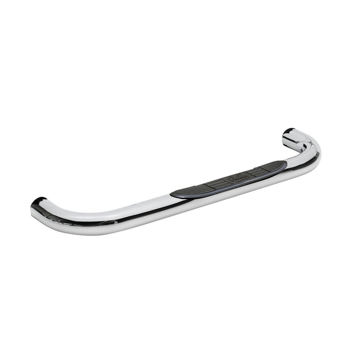 Westin 25-1400 Signature 3 Round Step Bar; Single Step Pad; Chrome; Steel; Mount Kit Included; - Truck Part Superstore