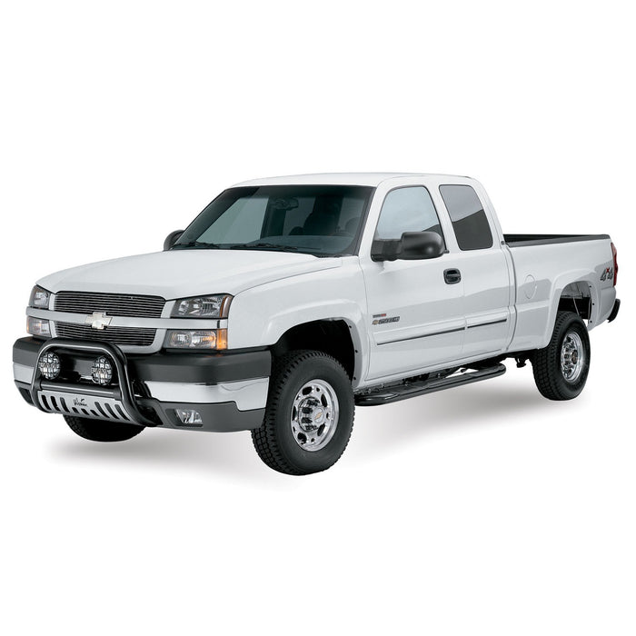 Westin 25-1955 Signature 3 Round Step Bar; Dual Step Pad; Black; Steel; Mount Kit Included; - Truck Part Superstore