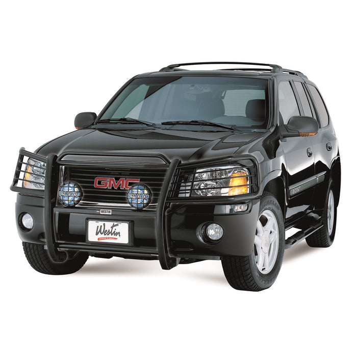 Westin 25-2135 Signature 3 Round Step Bar; Dual Step Pad; Black; Steel; Mount Kit Included; - Truck Part Superstore
