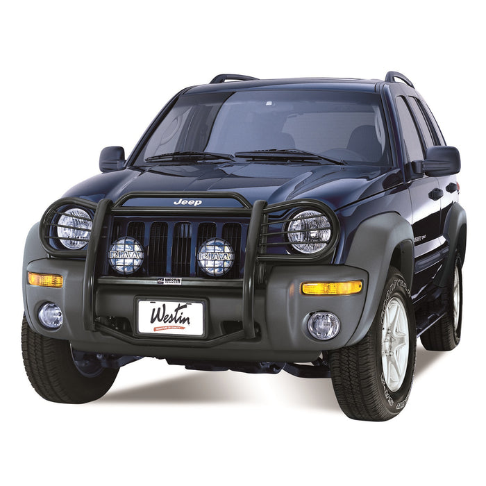Westin 25-2155 Signature 3 Round Step Bar; Dual Step Pad; Black; Steel; Mount Kit Included; - Truck Part Superstore