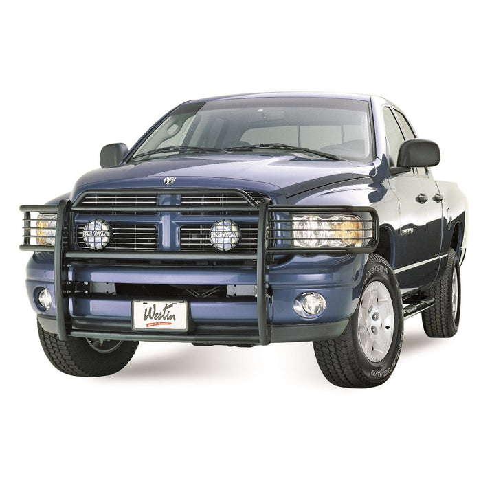 Westin 25-2315 Signature 3 Round Step Bar; Dual Step Pad; Black; Steel; For Quad Cab; - Truck Part Superstore
