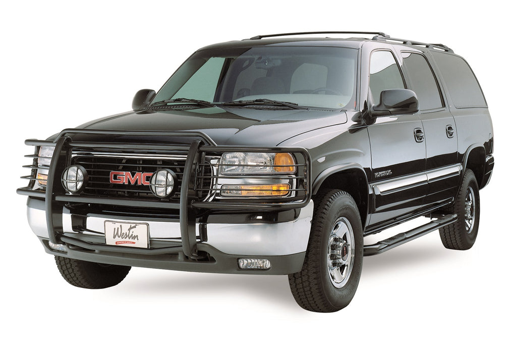Westin 25-3015 Signature 3 Round Step Bar; Dual Step Pad; Black; Steel; Mount Kit Included; - Truck Part Superstore