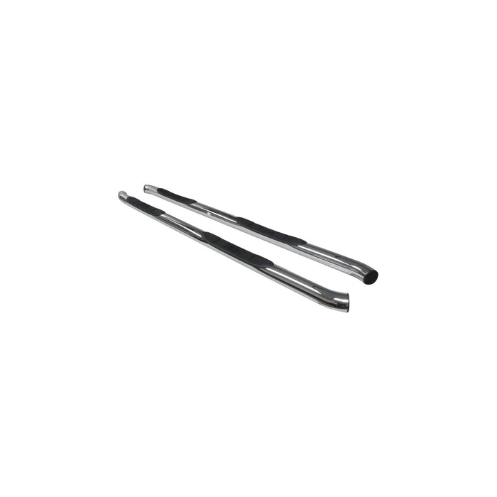 Westin 25-3350 Signature 3 Round Step Bar; Single Step Pad; Chrome; Steel; Mount Kit Included; - Truck Part Superstore